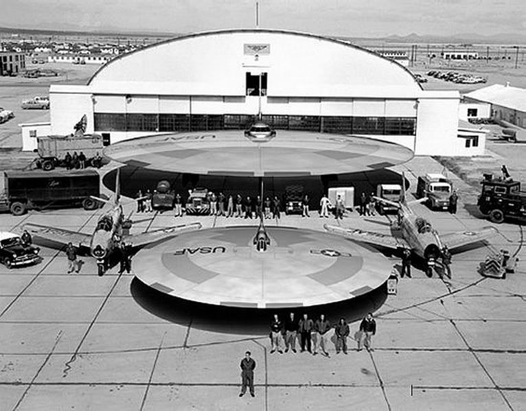 Declassified USAF's Flying Saucer NeoGAF